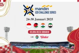 Empat Negara Ikuti Mandiri U-20 Challenge Series 2025 di Sidoarjo