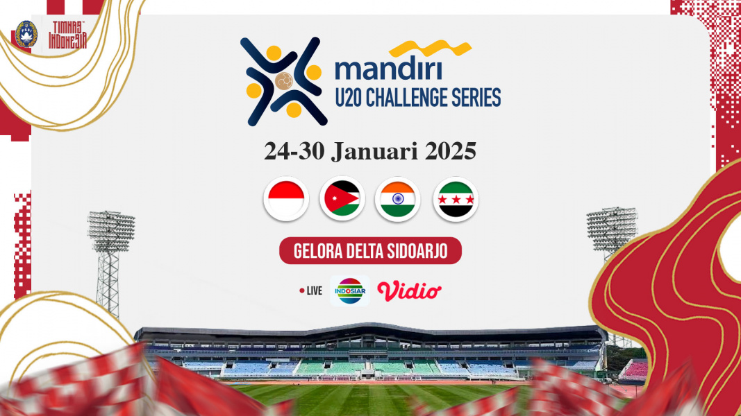 Empat Negara Ikuti Mandiri U-20 Challenge Series 2025 di Sidoarjo