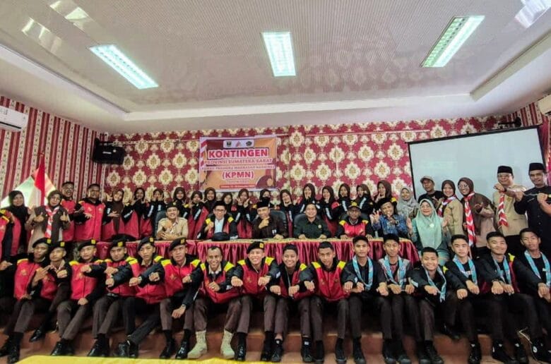 Kontingen Pramuka Madrasah Sumbar Optimistis Raih Medali di KPMN 2024