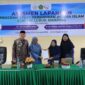 Bupati Pasaman, Sabar AS bersama jajaran Kampus saat mengikuti asesmen akresditasi Kampus STAI-YDI Lubuk Sikaping, Kamis (23/1/2025).