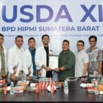 M. Dhanni Hariyona Resmi Mendaftar Calon Ketum HIPMI Sumbar dengan Dukungan Mayoritas BPC