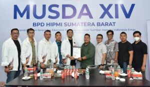 M. Dhanni Hariyona Resmi Mendaftar Calon Ketum HIPMI Sumbar dengan Dukungan Mayoritas BPC