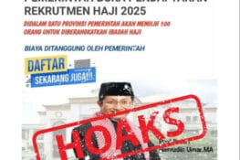 Marak Hoaks Loker Petugas Haji, Biro HKP: Waspada, Cek Infonya di Web dan Medsos Kemenag