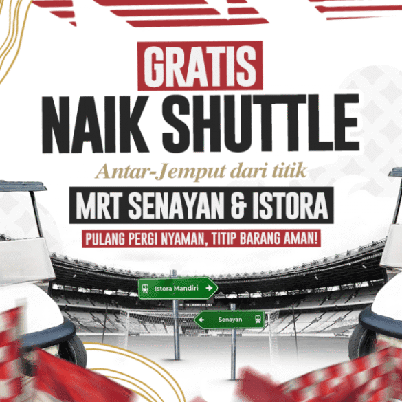 Nonton Timnas Makin Mudah: Shuttle Gratis Buat Nyaman, Titip Barang Biar Aman