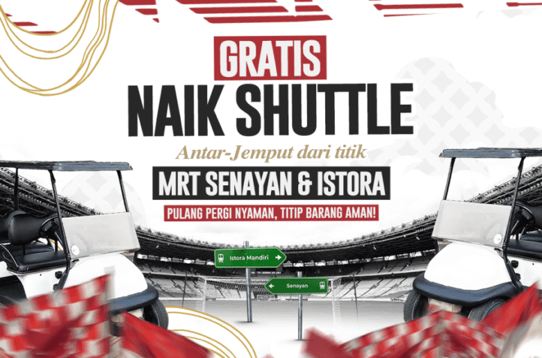 Nonton Timnas Makin Mudah: Shuttle Gratis Buat Nyaman, Titip Barang Nonton Timnas Makin Mudah: Shuttle Gratis Buat Nyaman, Titip Barang Biar Aman