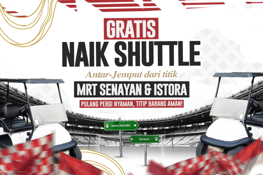 Nonton Timnas Makin Mudah: Shuttle Gratis Buat Nyaman, Titip Barang Biar Aman