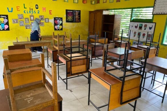 Pasca-Kebakaran, Siswa SDN 54 Payakumbuh Belajar Daring