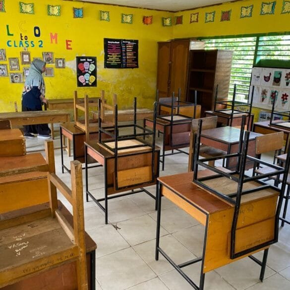 Pasca-Kebakaran, Siswa SDN 54 Payakumbuh Belajar Daring