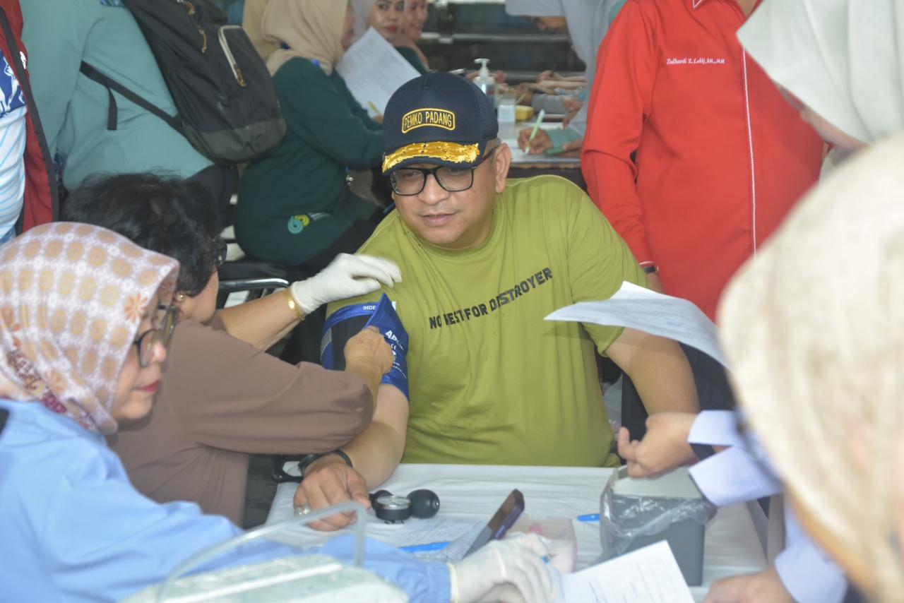 Pj Wali Kota Andree Dorong ASN Aktif Jadi Pendonor