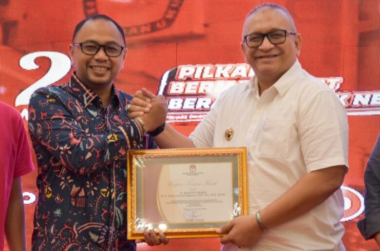 Pj Wali Kota Padang Apresiasi Kinerja KPU dalam Pilkada 2024