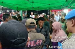 Satpol PP Ingatkan PKL di Kawasan Permindo Agar Patuhi Aturan