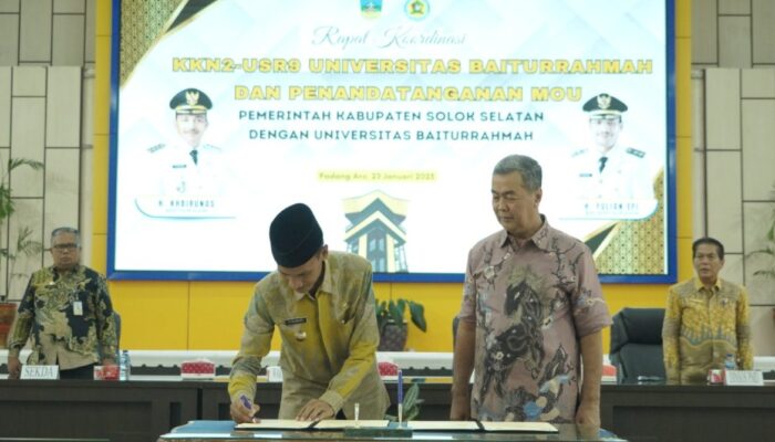 Solok Selatan Jadi Lokasi KKN dan USR Universitas Baiturrahmah