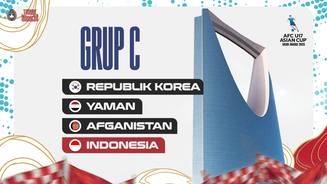 Tergabung di Grup C Piala Asia U17 2025, Timnas Indonesia U17 Bersiap Hadapi Persaingan Ketat