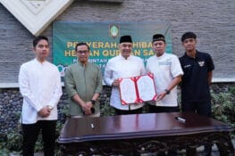 Tim U-16 Indonesia Shalat Idul Adha dan Sumbang Hewan Kurban di Solo