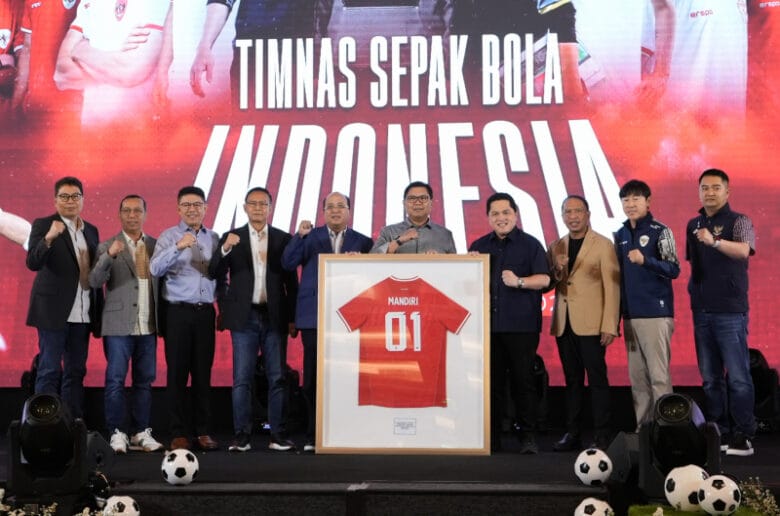 Timnas Gaet Bank Mandiri Jadi Presenting Partner. Erick Thohir, Komitmen Timnas Gaet Bank Mandiri Jadi Presenting Partner. Erick Thohir, Komitmen PSSI Tidak Selalu Andalkan Dana Pemerintah