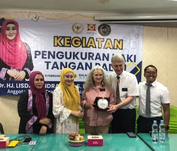 150 Tuna Daksa di Sumbar Ikuti Pengukuran Kaki dan Tangan Palsu
