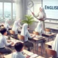 Ilustrasi - Pembelajaran Bahasa Inggris dalam ruang kelas.