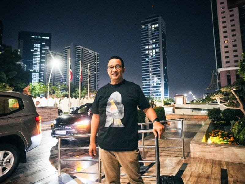 Anies Baswedan di Qatar.