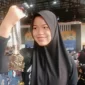 Siswi MAN 3 Padang, Aqila Ferialdina Putri, sukses meraih medali emas di Kejuaraan Nasional Taekwondo Championship 2025. (Ist.)