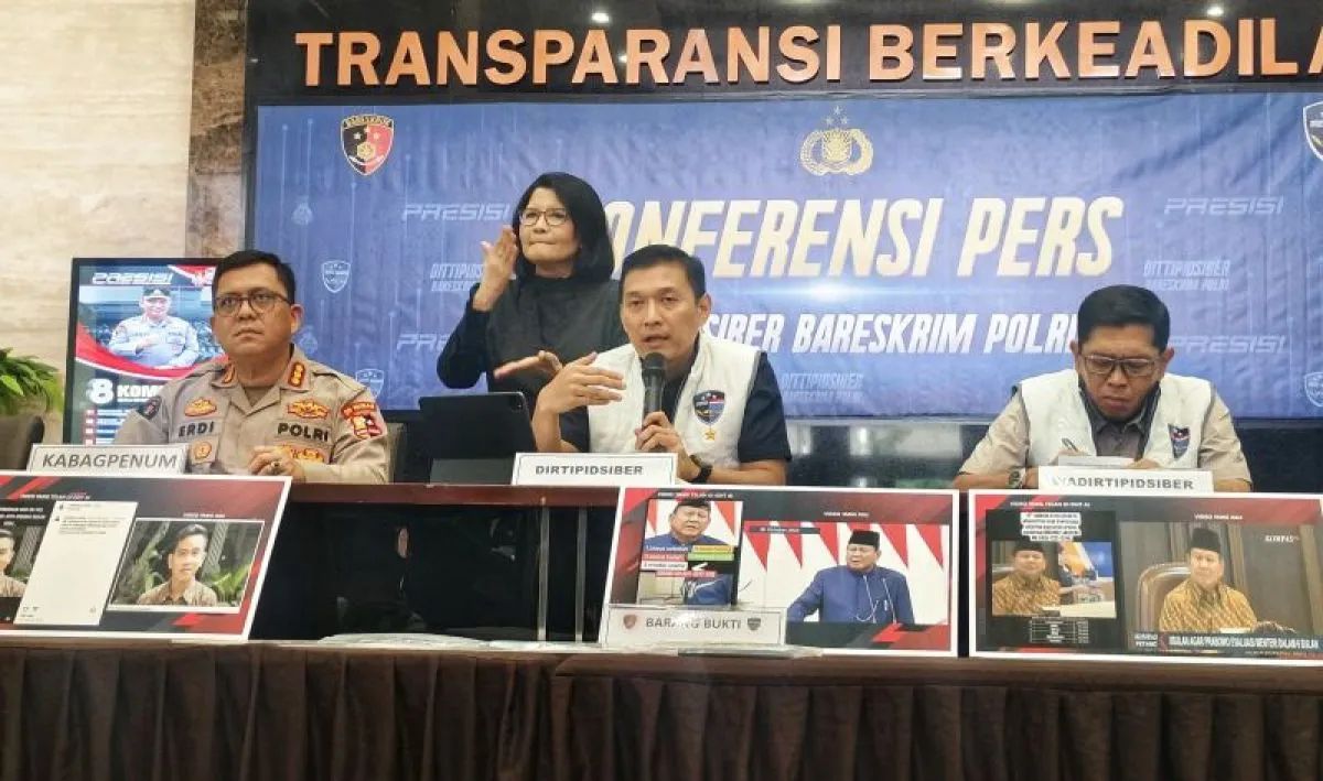 Bareskrim Kembali Tangkap Tersangka Penipuan Deepfake Presiden Prabowo