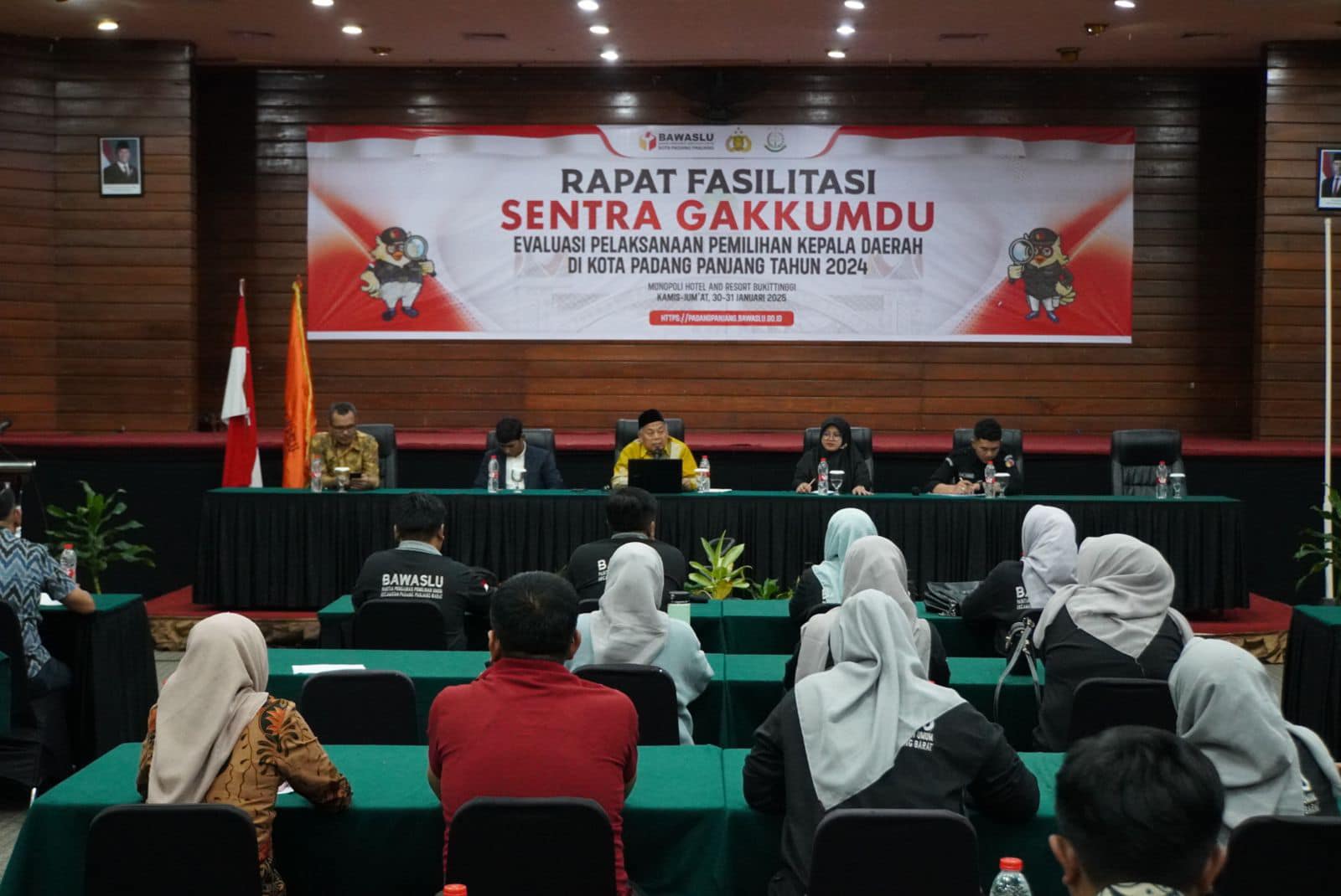 Bawaslu Padang Panjang Evaluasi Gakkumdu Pasca-Pilkada 2024