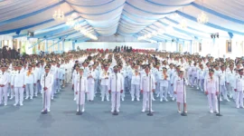 Sebanyak 961 kepala daerah terpilih mengikuti upacara pelantikan di kompleks Istana Kepresidenan, Jakarta, Kamis (20/2/2025). Pelantikan dilakukan langsung oleh Presiden Prabowo Subianto sekaligus menjadi momentum bersejarah dalam catatan demokrasi Indonesia. (Ist.)