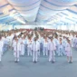 Sebanyak 961 kepala daerah terpilih mengikuti upacara pelantikan di kompleks Istana Kepresidenan, Jakarta, Kamis (20/2/2025). Pelantikan dilakukan langsung oleh Presiden Prabowo Subianto sekaligus menjadi momentum bersejarah dalam catatan demokrasi Indonesia. (Ist.)