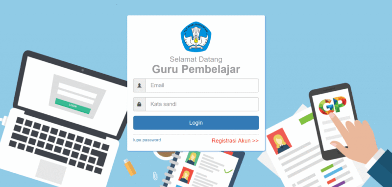 Cara login akun GTK Dikdasmen.