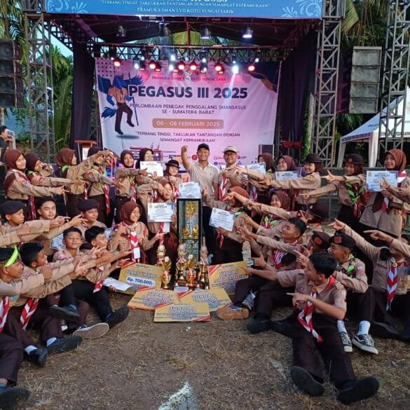 MTsN 5 Padang Raih Prestasi Gemilang Perlombaan Penggalang