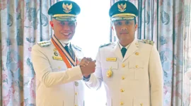 Gubernur Sumatera Barat Mahyeldi Ansharullah dan Wakil Gubernur Vasko Ruseimy. (Ist.)