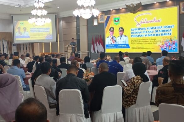 Dampingi Gubernur Silaturahmi dengan Cabor dan KONI Kabupaten Kota, Ada Sinyal bagi Hamdanus 