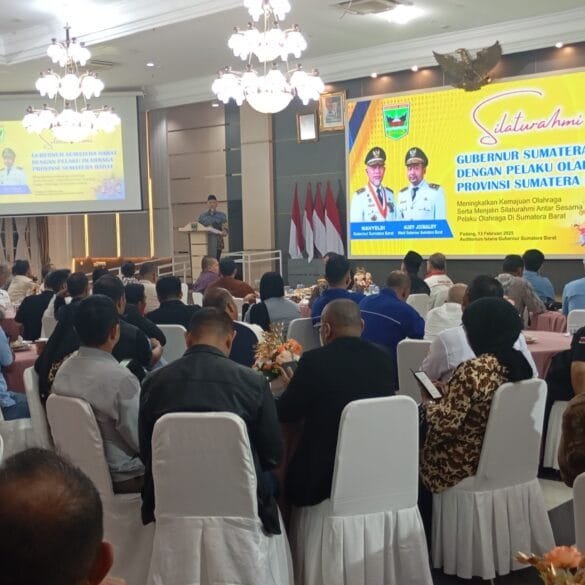 Dampingi Gubernur Silaturahmi dengan Cabor dan KONI Kabupaten Kota, Ada Sinyal bagi Hamdanus 