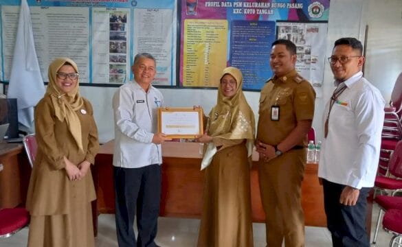 Kelurahan Bungo Pasang Terima Penghargaan Cinta Statistik dari BPS