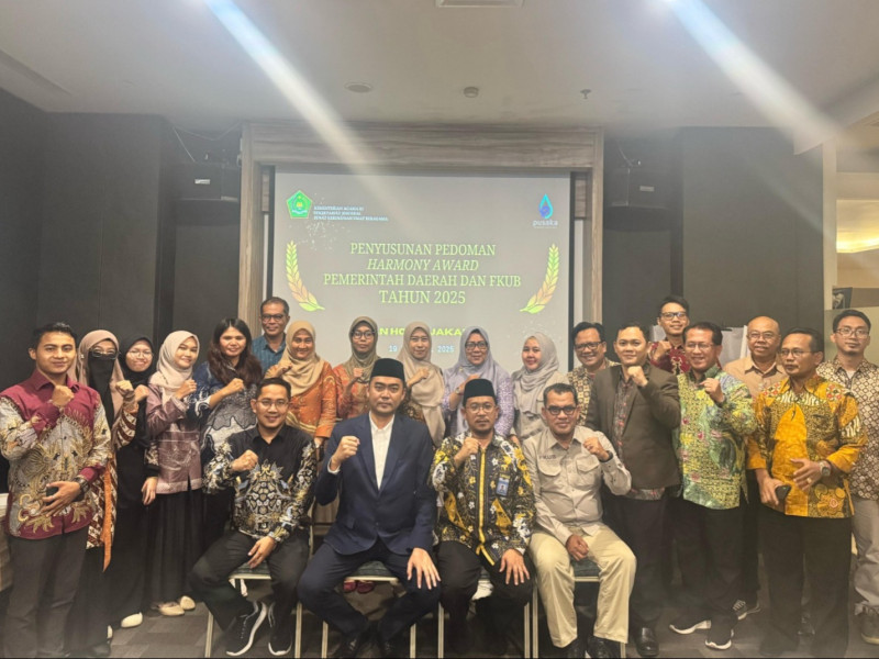 Kemenag Susun Pedoman Harmony Award 2025, Dorong Kerukunan dan Dialog