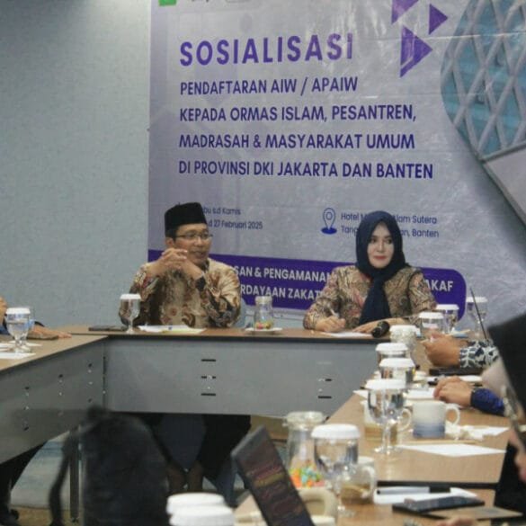 Kemenag dan Kementerian ATR/BPN Sosialisasi Pendaftaran Akta Ikrar Wakaf dan Akta Pengganti
