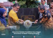 Kenang Sejarah Pendidikan Guru, Monumen SPG Padang Panjang Diresmikan