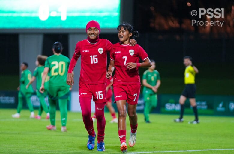 Kerja Keras Kunci Kemenangan Timnas Putri atas Arab Saudi 