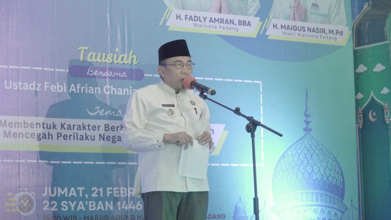 Ketika Seorang Gharim Masjid Dilantik Sebagai Wakil Wali Kota Padang