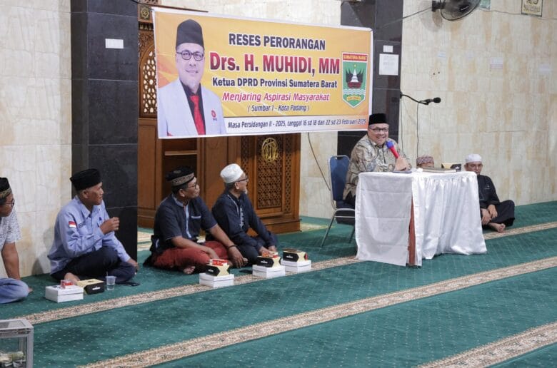 Ketua DPRD Sumbar Jemput Aspirasi Warga Padang Sarai Ketua DPRD Sumbar Jemput Aspirasi Warga Padang Sarai