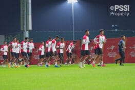 Latihan Perdana di Tiongkok, Garuda Muda Matangkan Game Plan