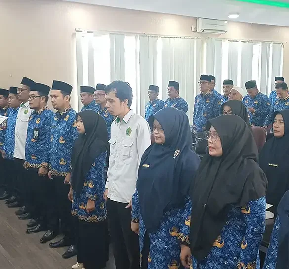 Kemenag Tanah Datar Kukuhkan Tim Kehumasan Periode 2025-2030