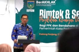 PPK dan Bendahara di Padang Panjang ikuti Bimtek Pengelolaan Keuangan Daerah