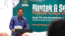 PPK dan Bendahara di Padang Panjang ikuti Bimtek Pengelolaan Keuangan Daerah