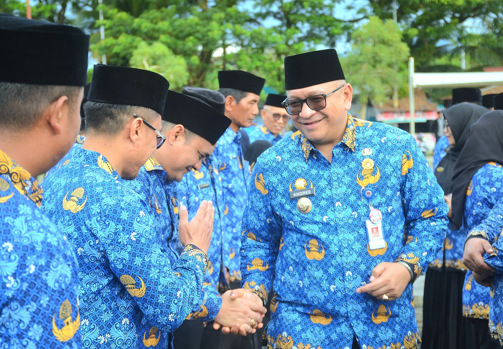 Pamit, Andree Algamar Ucapkan Terima Kasih kepada ASN dan Masyarakat