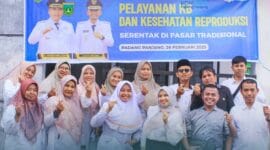 Pelayanan KB Serentak di Padang Panjang, 95 Akseptor Ikut Berpartisipasi