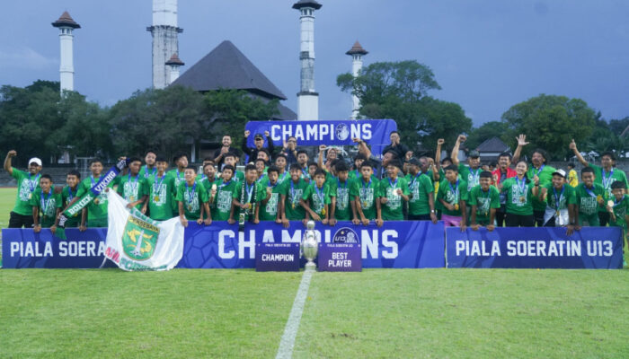 Persebaya Surabaya U-13 Raih Gelar Piala Soeratin U-13 2024