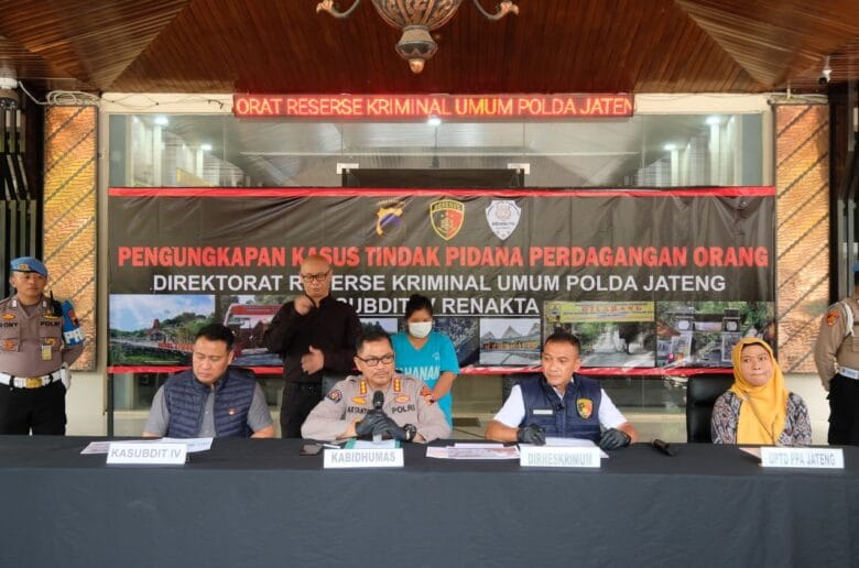 Polda Jateng Ungkap TPPO Modus Pekerja Seks Komersial Polda Jateng Ungkap TPPO Modus Pekerja Seks Komersial