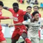 Pertandingan Semen Padang FC vs Persita Tangerang, dalam lanjutan pekan ke-23 Liga 1 2024-2025 di Stadion Haji Agus Salim, Padang, Jumat sore (14/2/2025). (Official Persita)