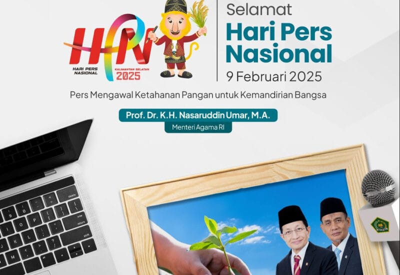 
Selamat Hari Pers Nasional, Menag: Pencerah Umat Lestarikan Alam untuk Ketahanan Pangan
