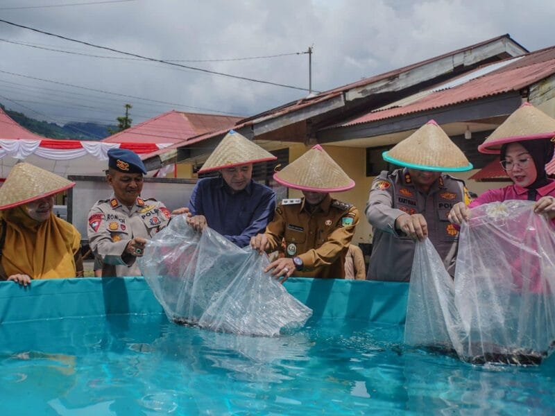 Sinergi Polri dan Pemda, Lahan Kosong Disulap Jadi Sumber Pangan
